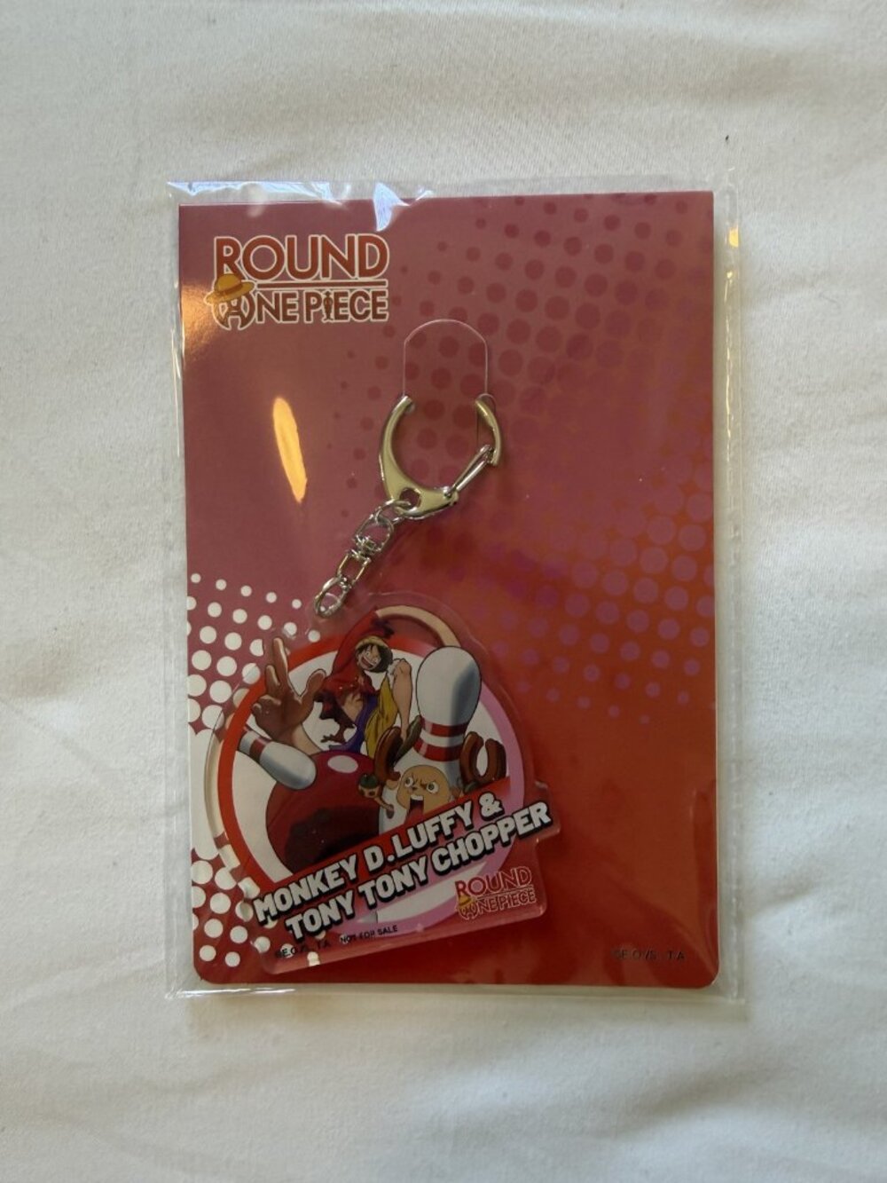 One Piece Round1 Exclusive Monkey D Luffy & Tony Tony Chopper Acrylic Keychain